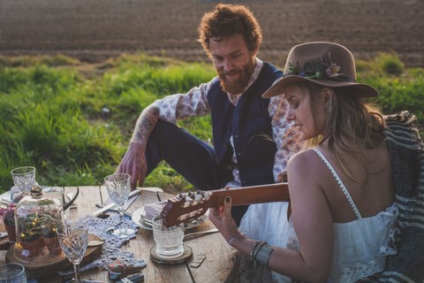 mariage boho wild